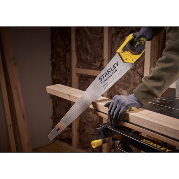 Scie à bois TRADECUT - Scie à métaux 550 mm - 7 DENTS/pouce - Stanley - STHT1-20352 Scie à bois TRADECUT - Scie à métaux 550 mm - 7 DENTS/pouce - Stanley - STHT1-20352